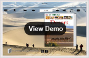 desert templates for page-flip book demo