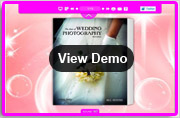 pink templates for page-flip book demo