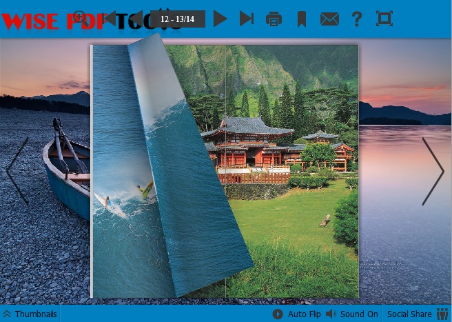 neat templates for  Wise PDF to Flipbook Pro